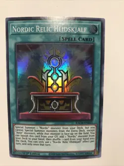 Yu-Gi-Oh! TCG Nordic Relic Hlidskjalf Battle of Chaos BACH-EN055 1st Edition... - Image 4