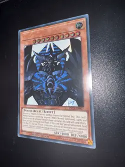 Yu-Gi-Oh TCG Obelisk the Tormentor Secret Rare Limited Edition TN19 Misprint - Image 5