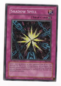 Yu-Gi-Oh! Shadow Spell SKE-041 Super Rare 1st Edition NM - Image 1