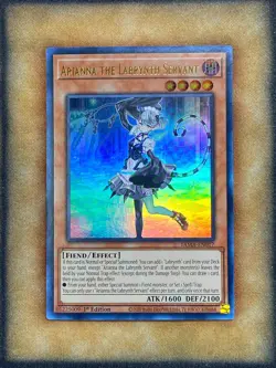 Yugioh Arianna the Labrynth Servant TAMA-EN017 Ultra Rare 1st Ed NM - Image 1