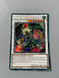 Tengu, the Winged Mayakashi - 1st Edition Secret Rare HISU-EN034 Yugioh - Image 1