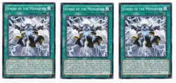 Strike of the Monarchs - NECH-EN067 - Common - 1st Edition x3 - Lightly Played - Image 1