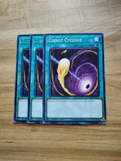 Yu-Gi-Oh! - Cosmic Cyclone 3X - Full Playset - Rare - TAMA-EN053 - Image 1