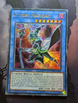 YuGiOh Cyberse Magician Ultra Rare 1st Edition CYHO-EN026 VLP - Image 1