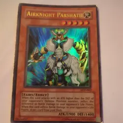 Yu-Gi-Oh Card Airknight Parshath Ultra Rare LOD - 062 Unlimited Edition - Image 1