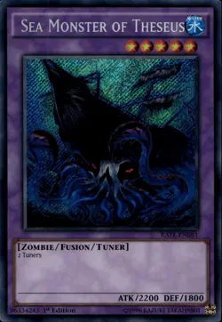 Sea Monster of Theseus 1st Ed Secret RATE-EN081 Yu-Gi-Oh! - Image 1