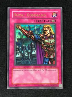 YUGIOH ROYAL COMMAND LON-080 ULTRA PLAY/ EDGE-WEAR - Image 1