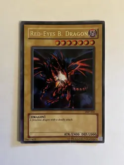 Red-Eyes B. Dragon JMP-002 Shonen Jump Magazine Promos Unlimited - Image 1