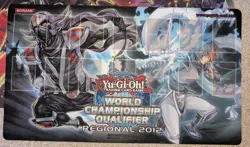 WCQ Regional 2012 White Dragon Ninja Hanzo Official MP Playmat Yu-Gi-Oh! - Image 1