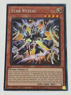 Yu-Gi-Oh! Star Ryzeal (ALIN-EN022) - Secret Rare - Image 1