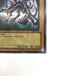 Red-Eyes Black Dragon LOB-070 Ultra Rare LP Yu-Gi-Oh! Legend of Blue Eyes Holo - Image 3