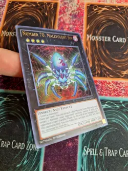 Yu-Gi-Oh! Number 70: Malevolent Sin DUSA-EN014 Ultra Rare 1st Edition Near Mint - Image 2
