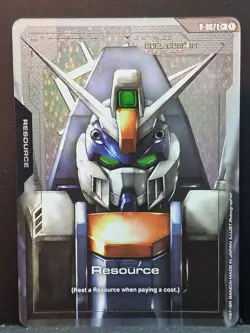 DUEL GUNDAM R-007 C+ Resource Alt Art GUNDAM TCG CARD GAME ENGLISH - Image 1
