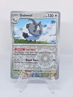 125/142 DUBWOOL | UNCOMMON REVERSE HOLO | STELLAR CROWN POKEMON CARD - Image 1