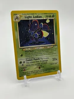 Light Ledian 24/105 Rare Neo Destiny Pokemon Card - LP - Image 1