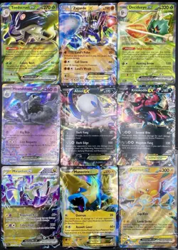 9x Pokemon Cards EX Card Lot - Holo Ultra Rare XY Promo Double Rare SEALED TCG - Image 1