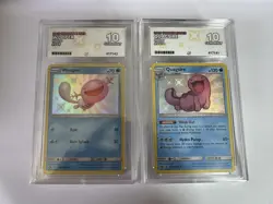 ACE 10 Whooper and Quagsire SV9 SV10 Pokemon Card Hidden Fates GEM MINT - Image 1