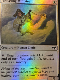 Traveling Minister FOIL #039/277 Innistrad: Crimson Vow Common MTG Magic - Image 2