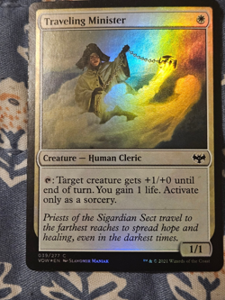 Traveling Minister FOIL #039/277 Innistrad: Crimson Vow Common MTG Magic - Image 3