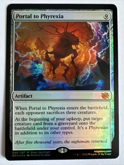 MTG English Portal to Phyrexia NM Foil The Brothers' War - Image 1
