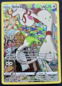 Smeargle - Silver Tempest Trainer Gallery TG10/TG30 Pokemon Ultra Rare Full Art - Image 1
