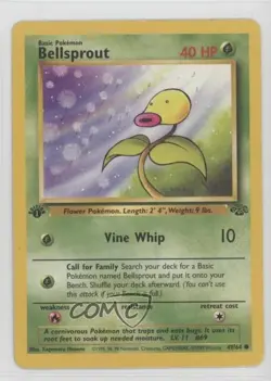 Bellsprout 1st Ed. Pokemon Jungle #49 1999 12g7 - Image 1