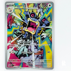Pokemon TCG | Loudred 212/182 Art Rare | Paradox Rift | Near Mint+ - Image 1