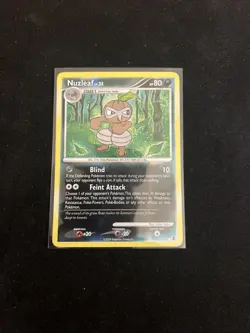 2009 Pokemon TCG Nuzleaf 75/111 Rising Rivals Reverse Holo MP - Image 1