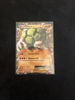 2016 Pokemon TCG Golem EX 46/83 Generations Holo LP - Image 1