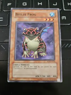 Yugioh Beelze Frog SOI-EN026 Common UNLIMITED LP - Image 1