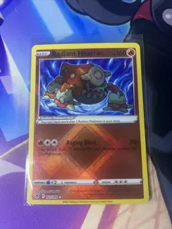 Pokemon TCG Radiant Heatran Sword & Shield - Astral Radiance 027/189 Holo... - Image 1