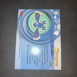 2003 Pokemon Topps Advanced Kyogre Near Mint Mint Holo Foil - Image 5