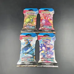 Pokemon Battle Styles Full Art Set of 4 Booster Packs - Image 1