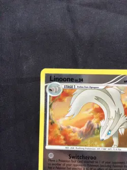 Pokemon Cards: Great Encounters Reverse Holo: Linoone 43/106 - Image 3