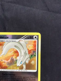 Pokemon Cards: Great Encounters Reverse Holo: Linoone 43/106 - Image 4