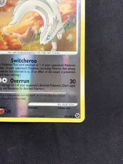 Pokemon Cards: Great Encounters Reverse Holo: Linoone 43/106 - Image 5