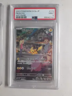 Pokemon TCG Jolteon and Pikachu PSA 9 Graded Cards - Image 3