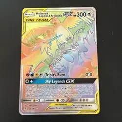Pokemon TCG Hidden Fates Legendary Bird Trio Set Moltres, Zapdos, Articuno GX - Image 1
