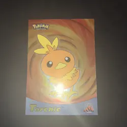 2003 Pokemon Topps Advanced Torchic Near Mint Mint Holo Foil - Image 2