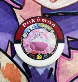 Happiny Red 17-041 Regular Battrio Pokemon Arcade Game Chip 🍄 - Image 1
