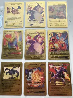 Pokemon Card Lot Fan art Gold (Price For One Card) - Image 3