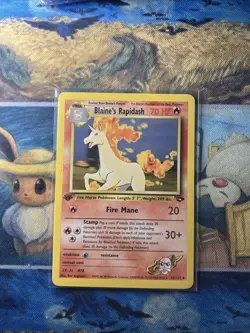 Blaine's Rapidash 33/132 | Gym Challenge | 1st Edition | Pokemon Card TCG MINT - Image 1