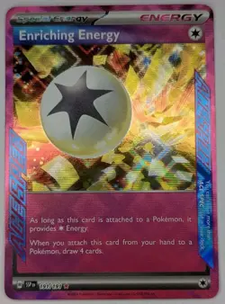 Enriching Energy 191/191 Pokemon TCG S&V Surging Sparks Ace Spec Rare NM - Image 1