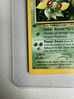 Bellossom Holo Rare 1st Edition 3/111 Neo Genesis WOTC Vintage Pokemon - Image 3