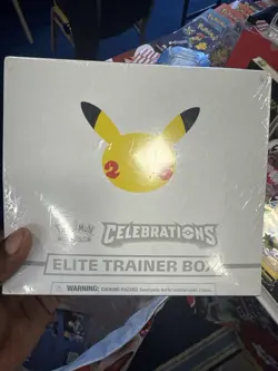 Pokemon Celebrations Elite Trainer Box Sealed 25th Anniversary Edition 820650809439 - Image 1