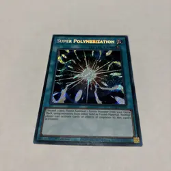 Super Polymerization RA03-EN053 Secret Rare 1st Edition Mint Yugioh Card - Image 1