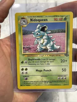 Pokemon Nidoqueen 23/64 Jungle Regular Pokemon Card Nintendo HP/MP Vintage WOTC - Image 1