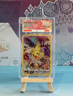 Pikachu 160/159 Crown Zenith Special Art Pokemon Card - ACE 10 Perfect Subgrades - Image 1