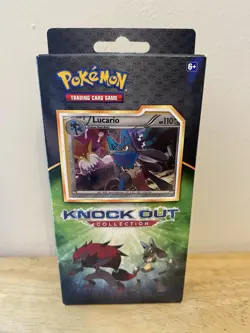 Pokemon TCG: Knock Out Collection Lucario Booster Packs Trading Card Set 820650131394 - Image 1