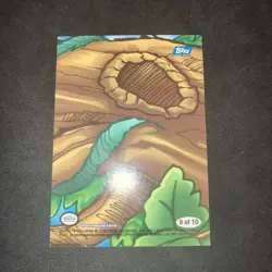 Bulbasaur Pikachu Topps 2000 The Movie Sticker Card #8 Mint - Image 5